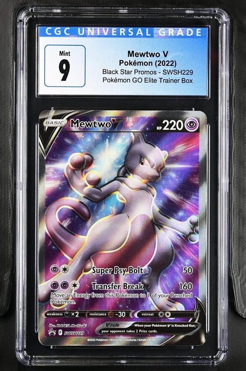 CGC 9 Mewtwo V SWSH229 Sword & Shield Promos 272