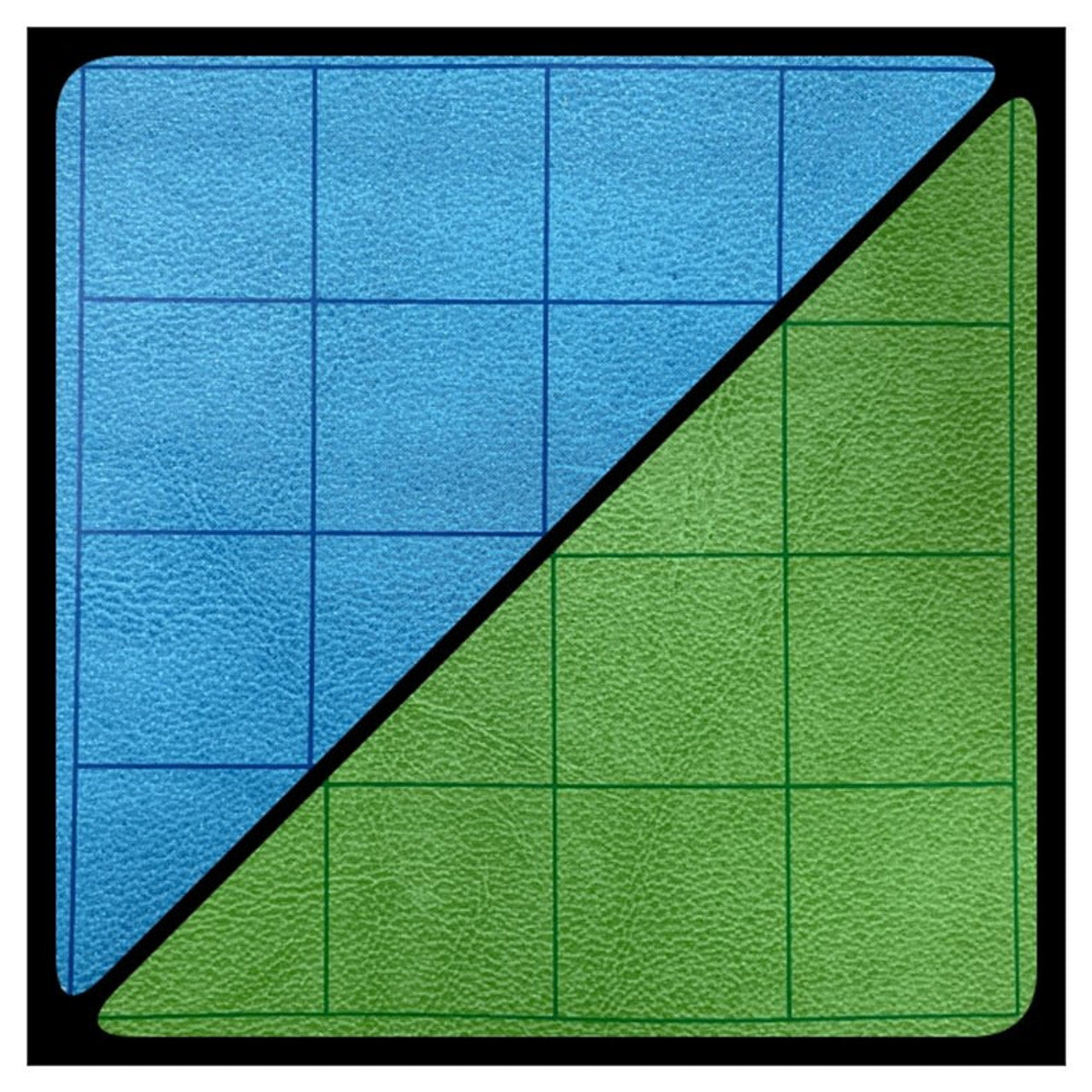 Chessex Battlemat Blue & Green Squares
