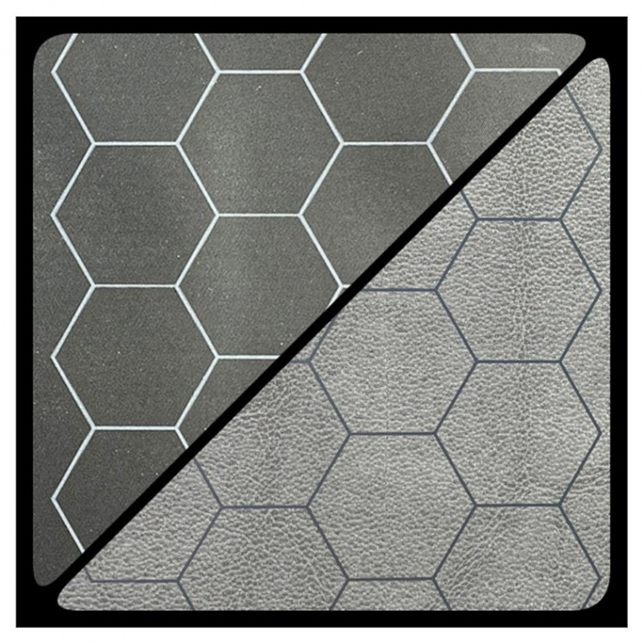 Chessex Black 1"" Hex Battlemat