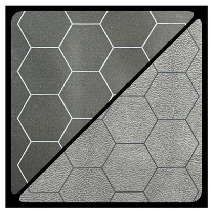 Chessex Black 1"" Hex Battlemat