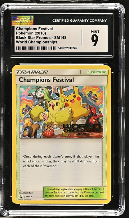 CGC 9 Champions Festival SM148 World Championships 2018