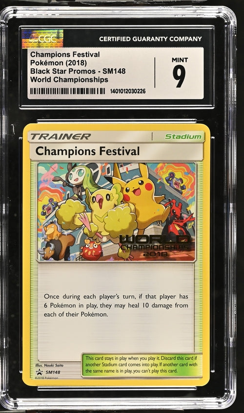 CGC 9 Champions Festival SM148 World Championships 2018