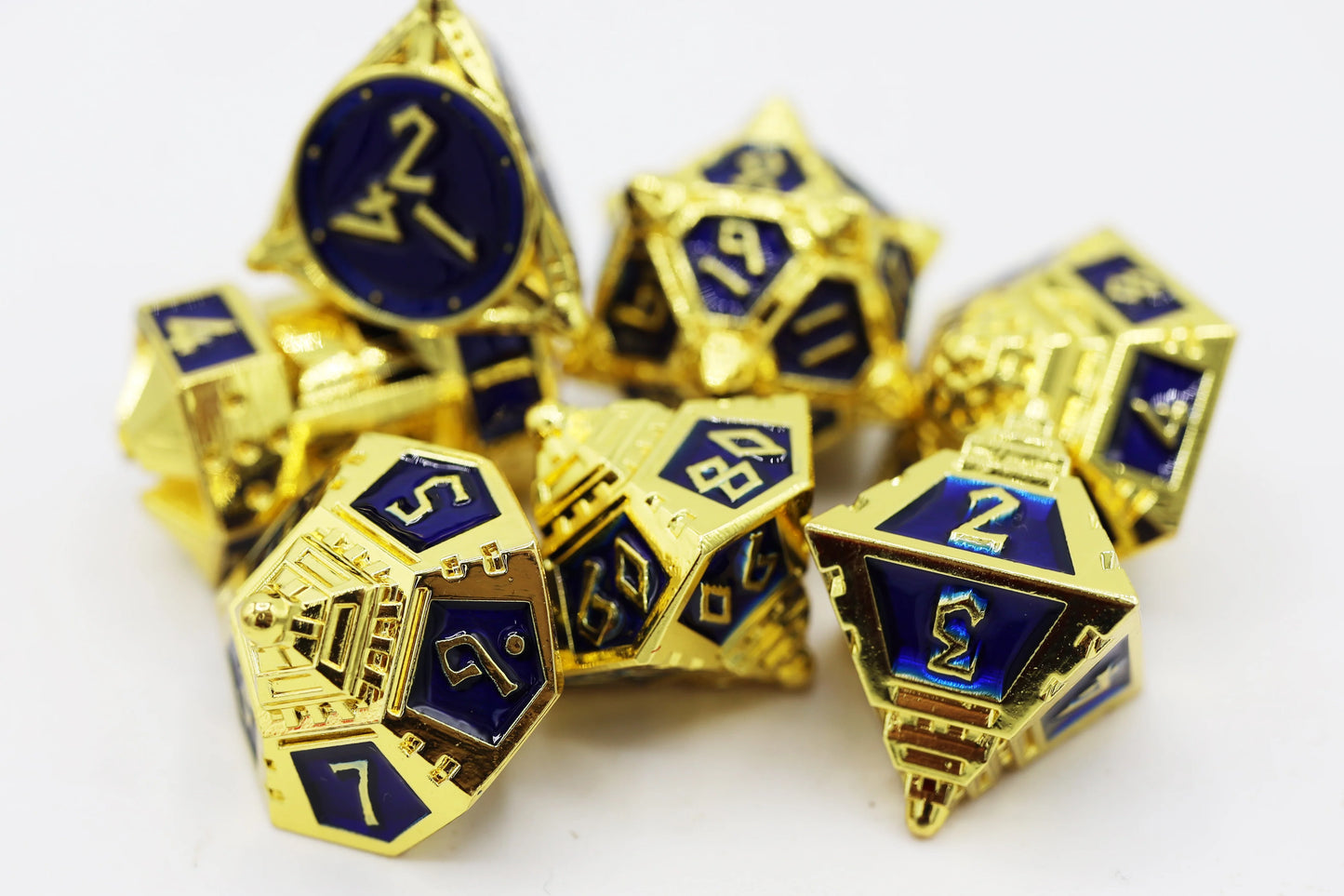 Foam Brain Games Metal Dice Set