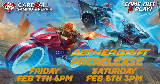 Magic Aetherdrift Prerelease Events at Middletown