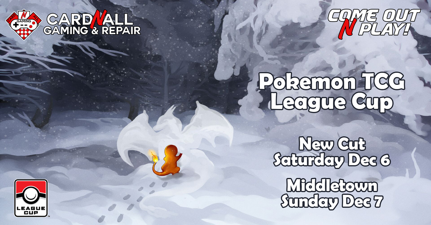 Pokemon League Cup on Dec 6th 2025 at New Cut