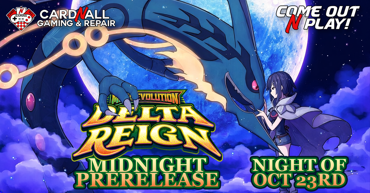 Pokemon Delta Reign Midnight Prerelease Event