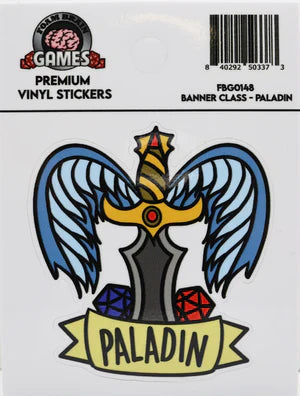 Foam Brain Games Roleplaying Vinyl Sticker