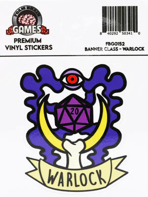 Foam Brain Games Roleplaying Vinyl Sticker