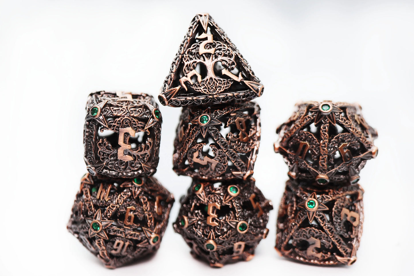 Foam Brain Games Metal Dice Set