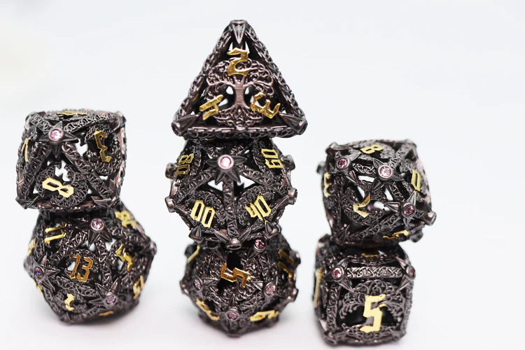Foam Brain Games Metal Dice Set