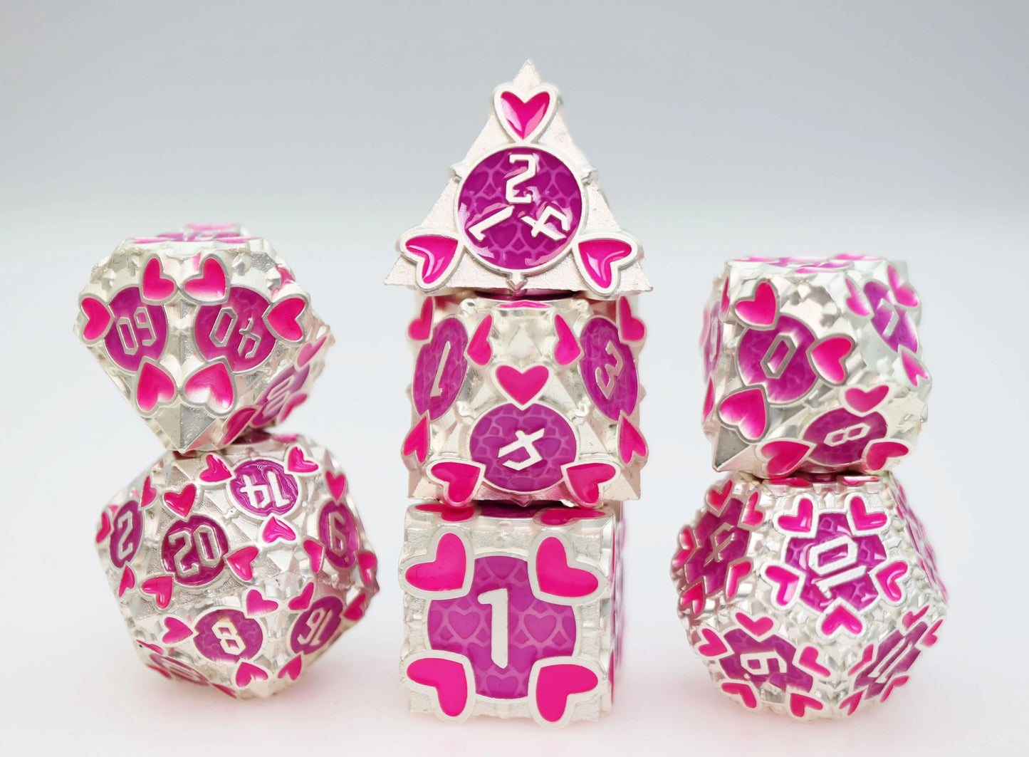 Foam Brain Games Metal Dice Set