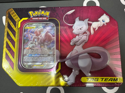 Pokemon Power Partnership Tin 2019 - Mewtwo & Mew GX