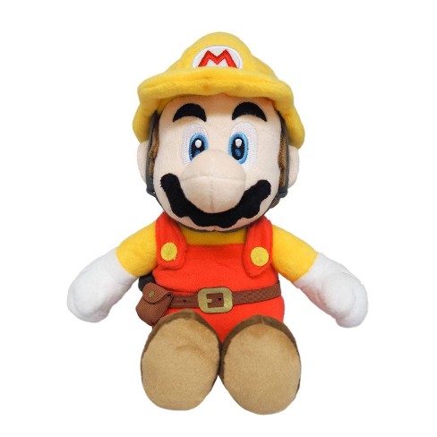 Builder Mario Maker 10" Plush