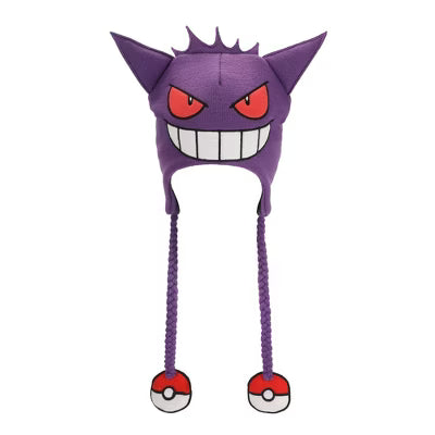 Pokemon Gengar Purple Laplander Knit Cap