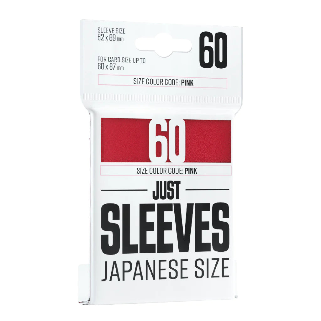 Gamegenic Just Sleeves Japanese Size 60ct Sleeves