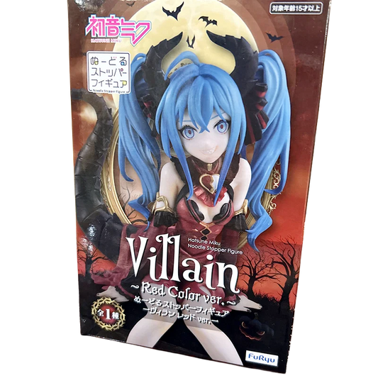 Hatsune Miku Noodle Stopper Figure - Miku Villain Red Color Ver.