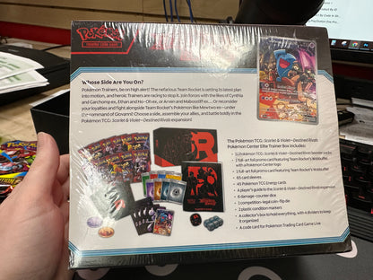 Pokemon Destined Rivals Pokemon Center Elite Trainer Box (Damaged Wrap - See Other Photos)