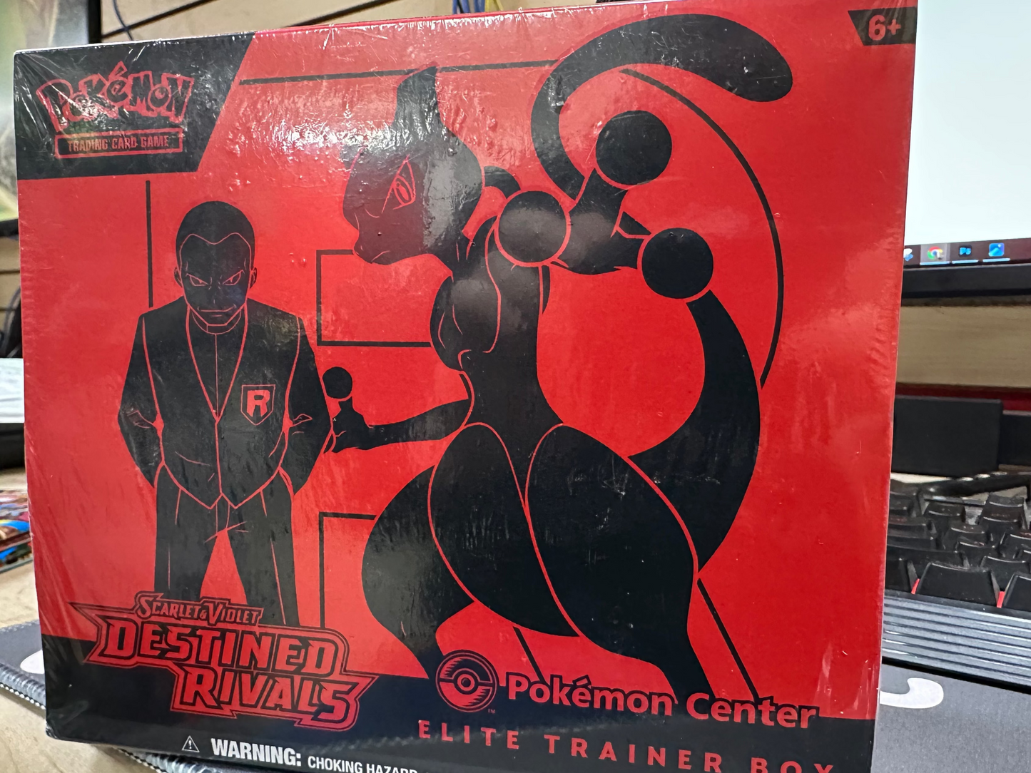 Pokemon Destined Rivals Pokemon Center Elite Trainer Box (Damaged Wrap - See Other Photos)