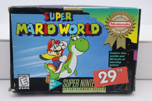 Super Mario World [Player's Choice] - Super Nintendo (6877374545975)