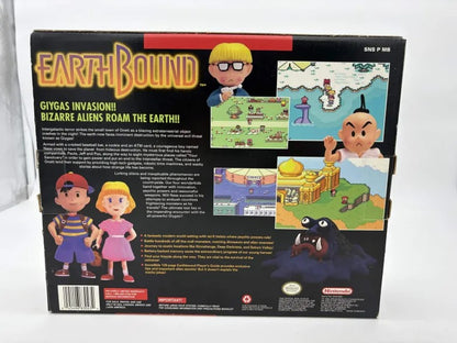 EarthBound Complete with Scratch n Sniff- Super Nintendo