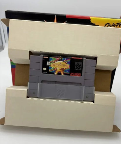 EarthBound Complete with Scratch n Sniff- Super Nintendo