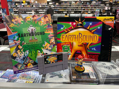 EarthBound Complete with Scratch n Sniff- Super Nintendo