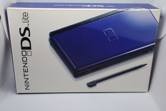 Cobalt & Black Nintendo DS Lite - Nintendo DS [7076337418295]