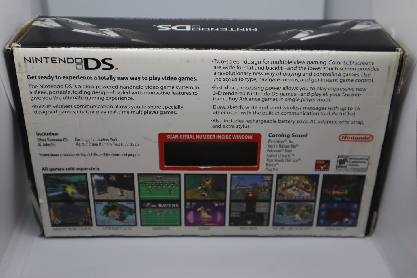 Platinum DS Console - Nintendo DS (7076338597943)