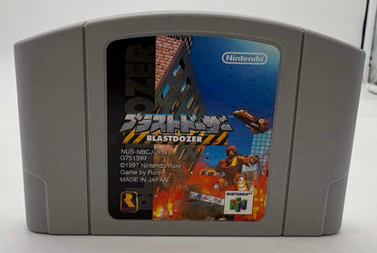 Blastdozer - JP Nintendo 64 - Japanese
