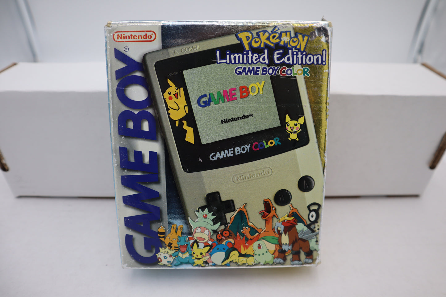 Pokemon Gold and Silver Special Edition Gameboy Color - GameBoy Color (6895541944375)