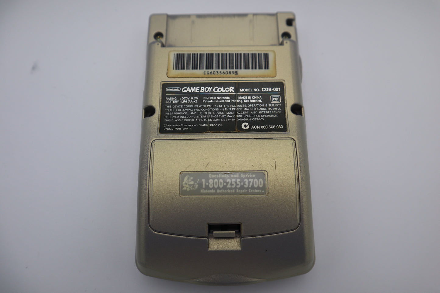 Pokemon Gold and Silver Special Edition Gameboy Color - GameBoy Color (6895541944375)