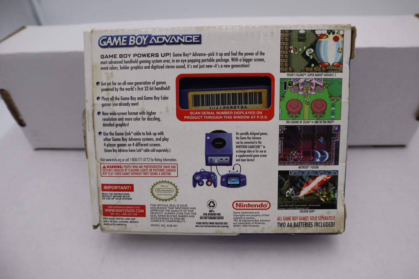 Indigo Gameboy Advance Console - GameBoy Advance (6895555674167)
