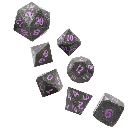 Iron Orchid Metal Dice Set of 10 Forged Gaming
