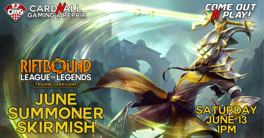Riftbound Summoner Skirmish: June 13th at 1PM at New Cut