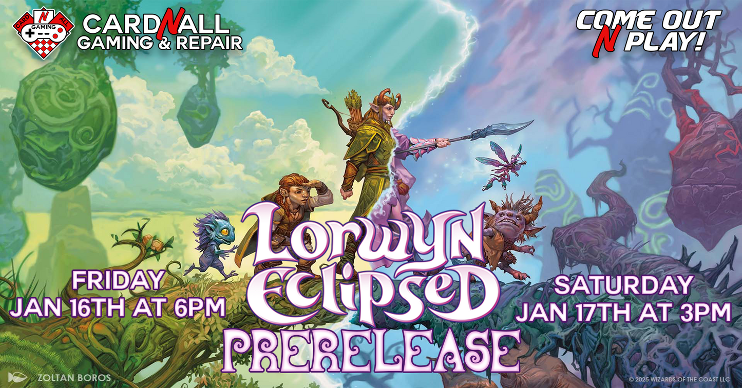 Lorwyn Eclipsed Prerelease Events