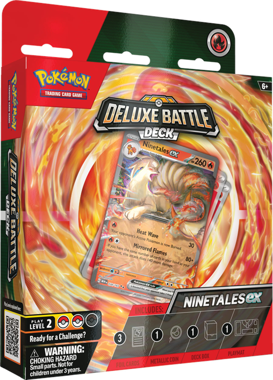 Deluxe Battle Deck: Ninetales ex & Zapdos ex