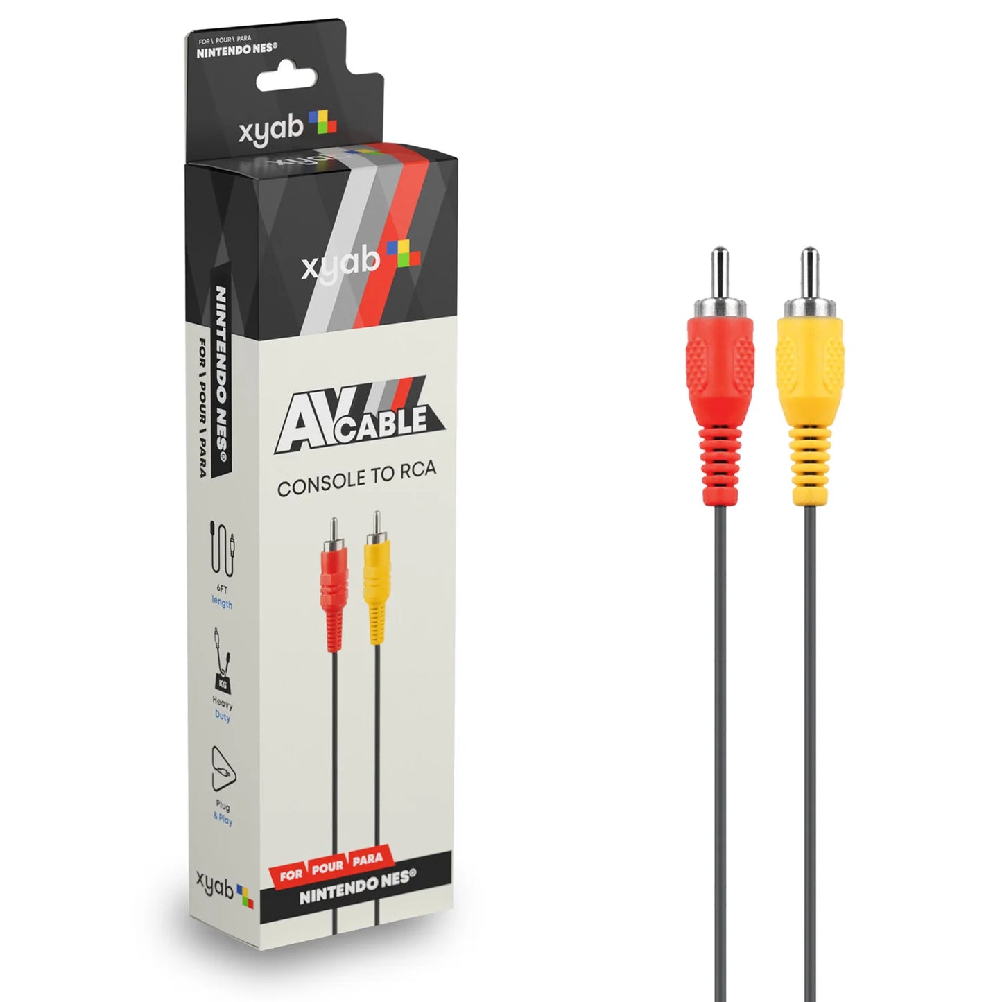 XYAB NES AV Composite Cable