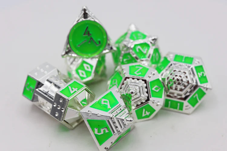 Foam Brain Games Metal Dice Set