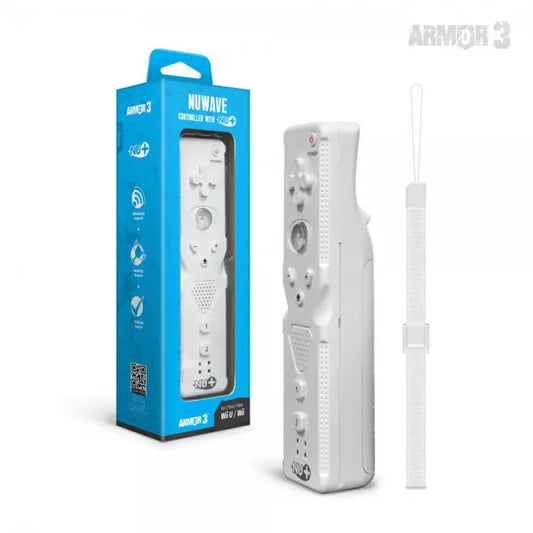 Armor 3 White Wii Remote Plus