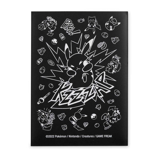 Pikachu Comic-Style Attack Pokemon Center Sleeves