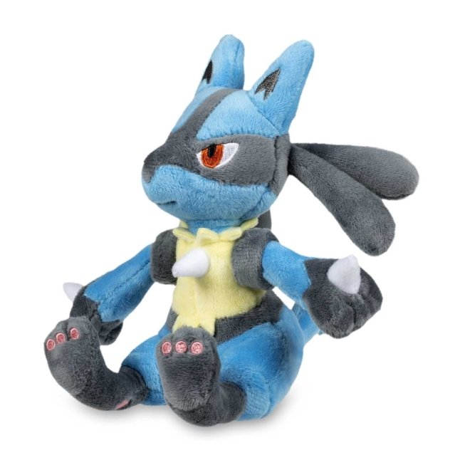 Lucario Sitting Cuties 6 In. Plush