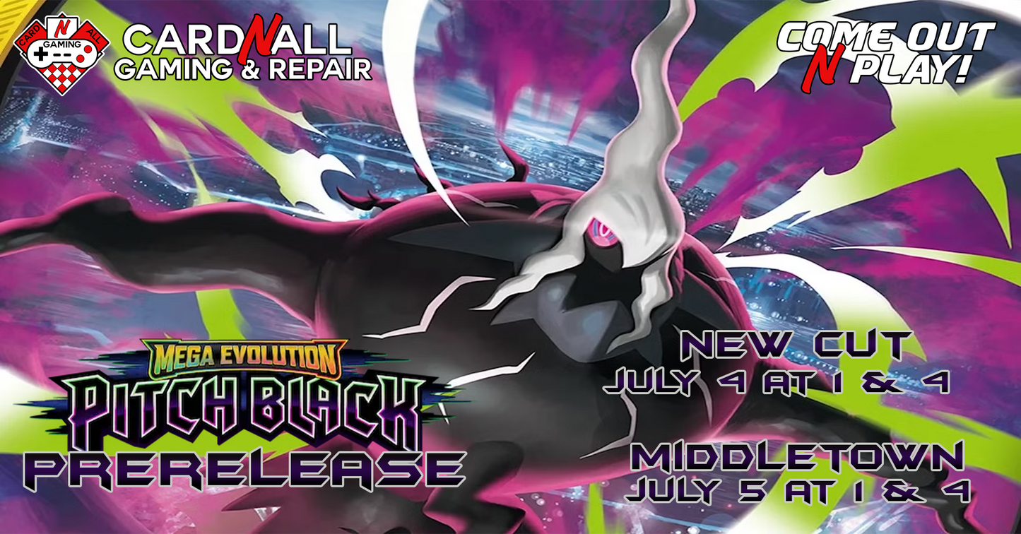 Pokemon Pitch Black Prerelease Events