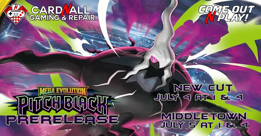 Pokemon Pitch Black Prerelease Events