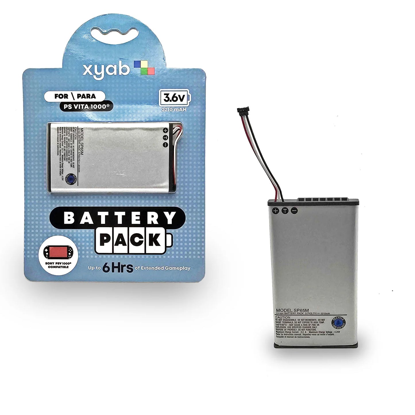 XYAB PS Vita 1000 Battery Pack