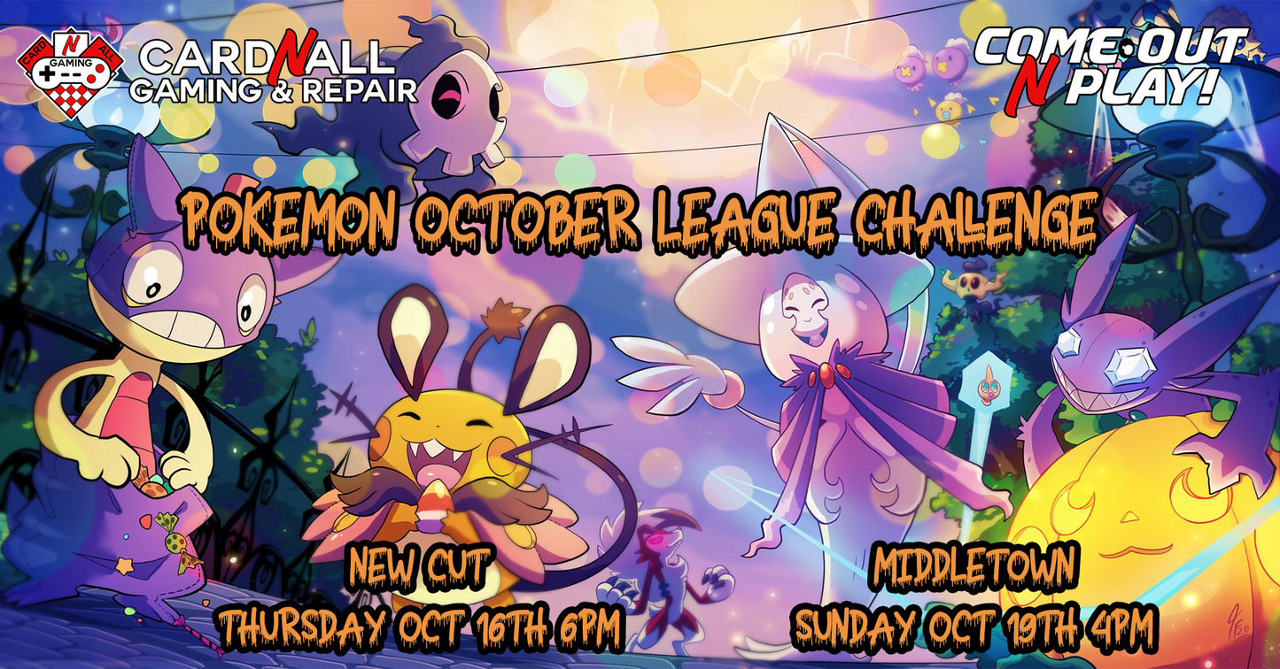 Pokemon October 16th 2025 League Challenge