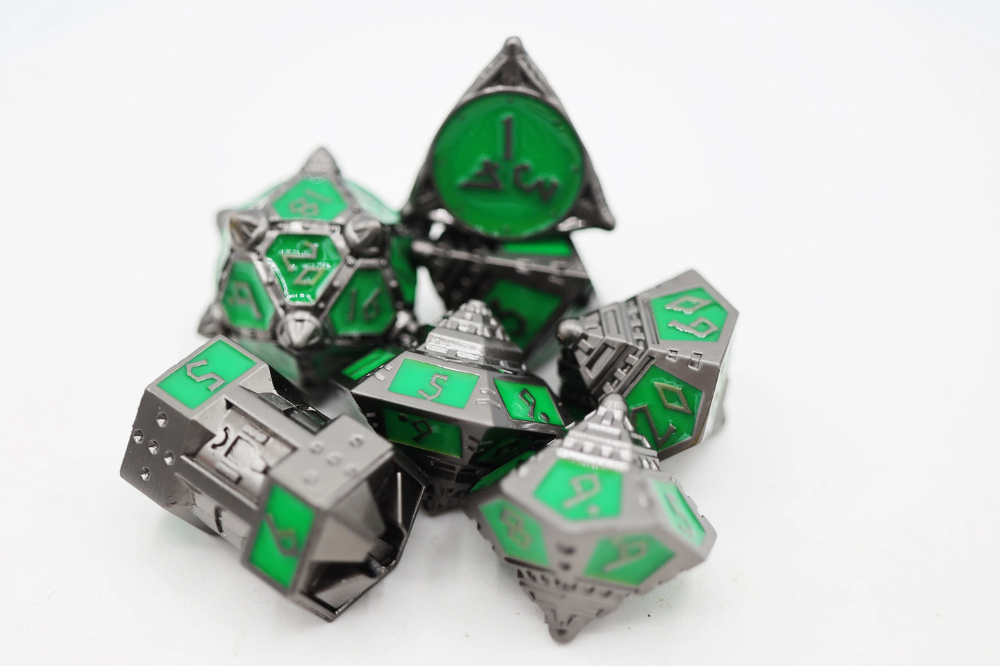 Foam Brain Games Metal Dice Set