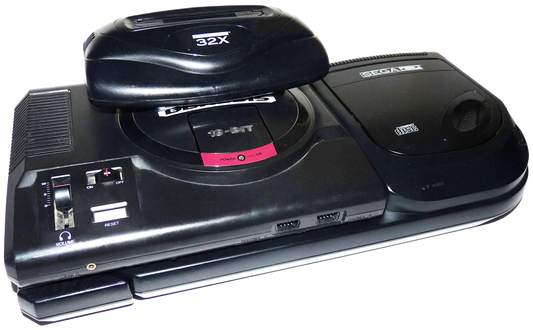 Sega Genesis "Tower of Power" Genesis 1 / CD 2 / 32X Bundle - Sega Genesis