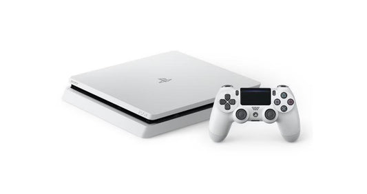 Playstation 4 500GB Slim Glacier White Console - Playstation 4