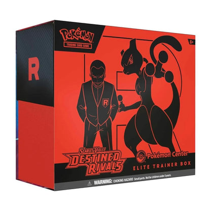 Pokemon Destined Rivals Pokemon Center Elite Trainer Box (Damaged Wrap - See Other Photos)