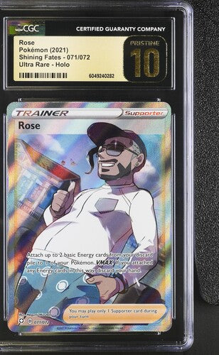 CGC 10 Rose 071/072 Shining Fates 282